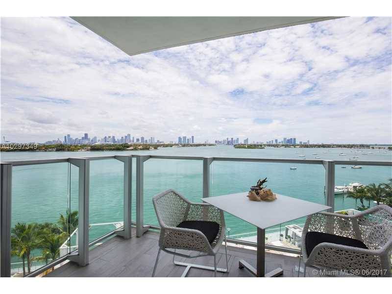 Exceptional 2 bedrooms residence at the Mondrian - 2 units combined and completely renovated by designer architect facing West with incredible sunsets