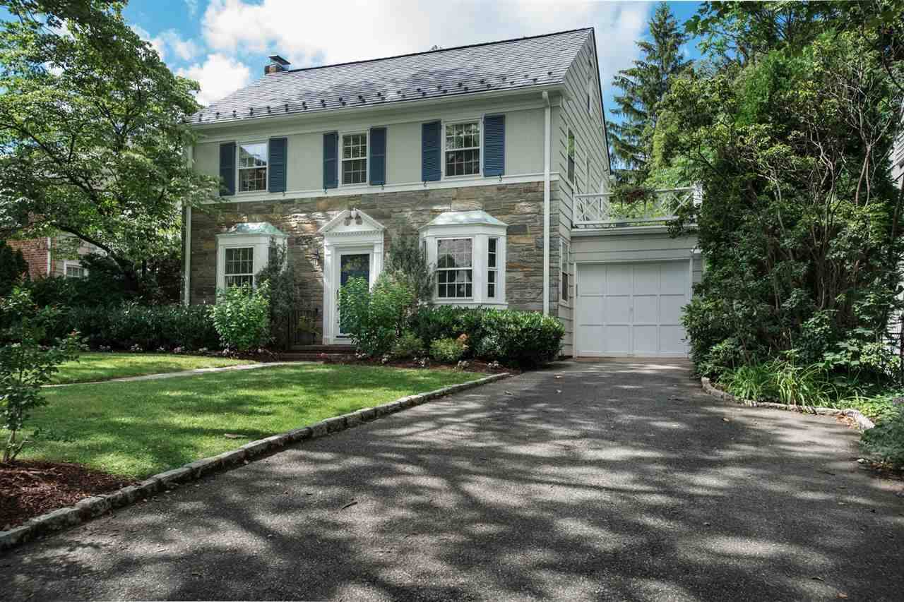 Sunny and beautifully maintained colonial located on a tree lined dead end street in desirable Upper Montclair