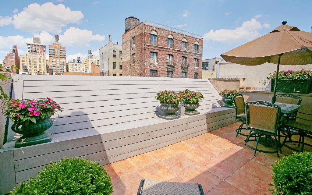 Rare Two bedroom, Two bath Duplex with Private Roof Terrace apartment is located less than two blocks from Central Park.