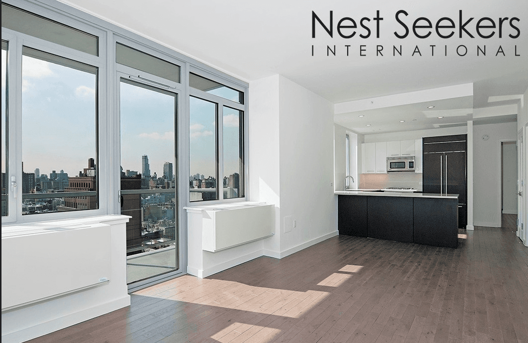 Amazing Central Park and Manhattan Skyline views from your balcony. 3 Bed + 2 Bath corner unit with custom closets.