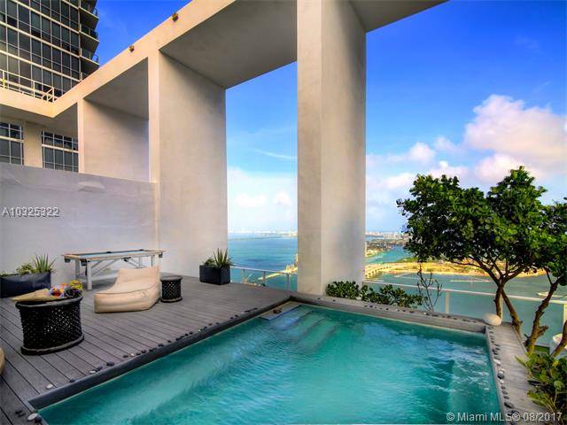 One-of-a-kind turnkey 3-level PENTHOUSE VILLA - Ten Museum Park 5 BR Condo Brickell Miami