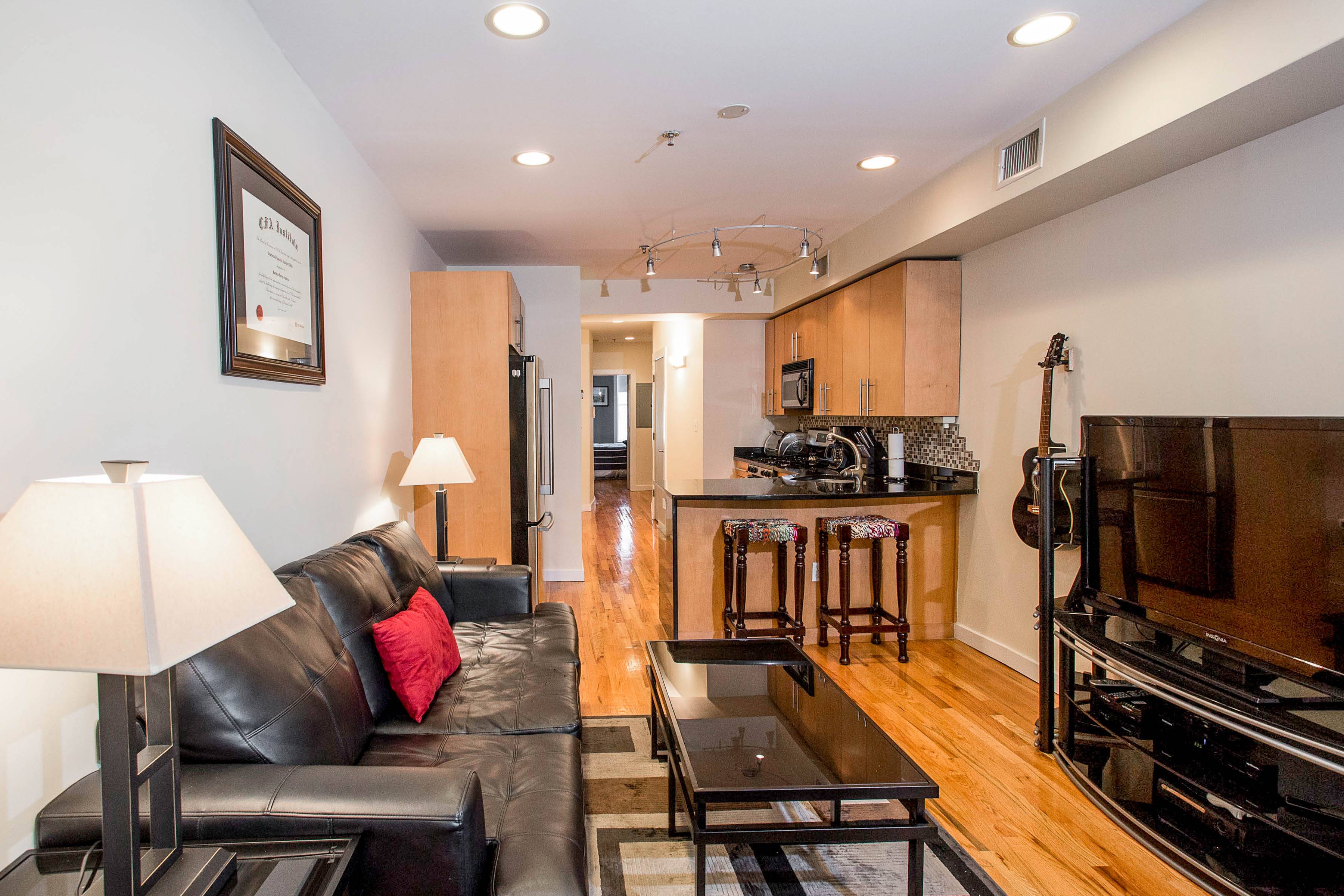 Amazing One Bedroom in Hoboken with Central Air, Washer/Dryer and Outdoor Space!
