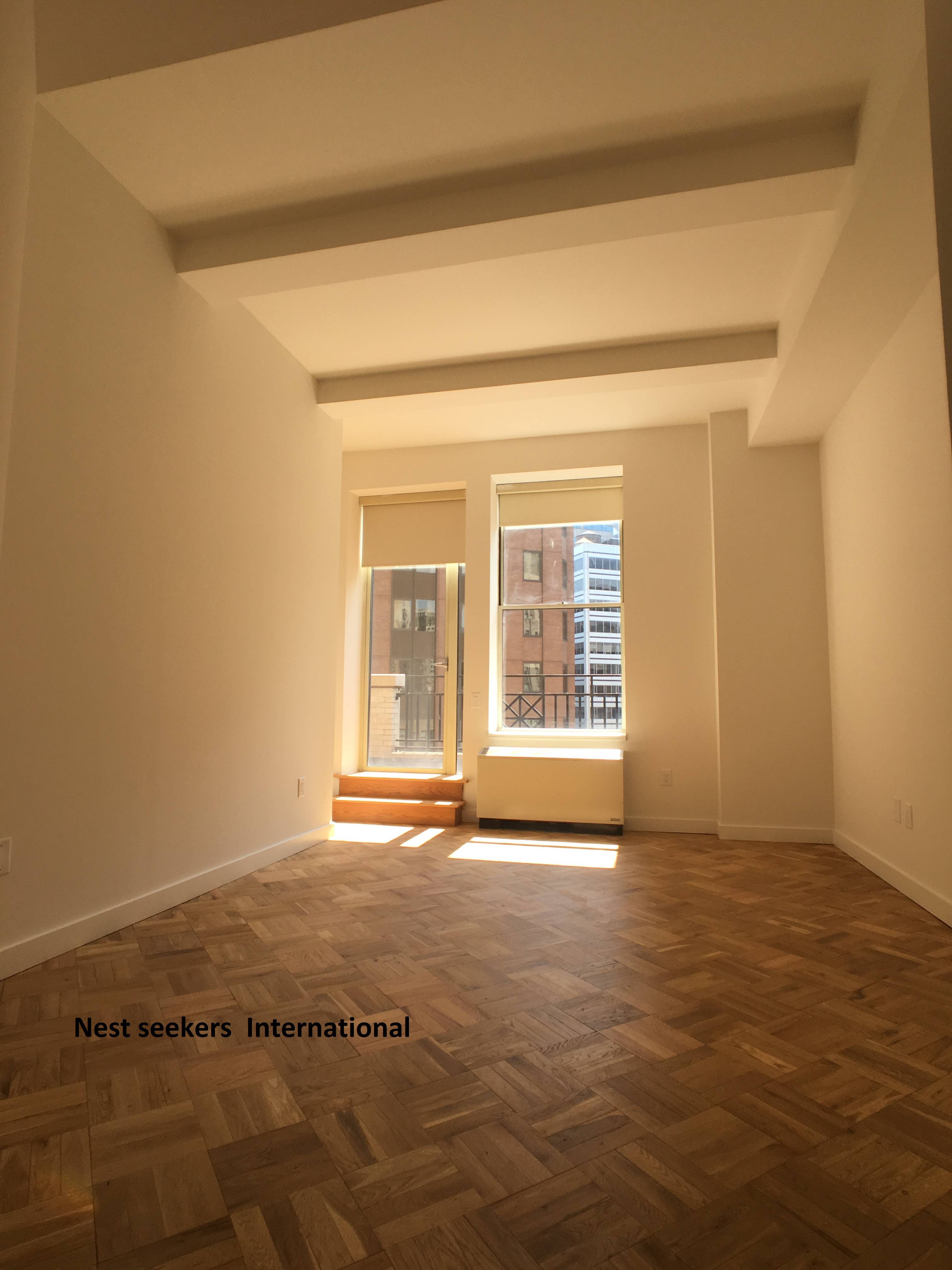 Gorgeous bright convertible two bedroom in Financial District