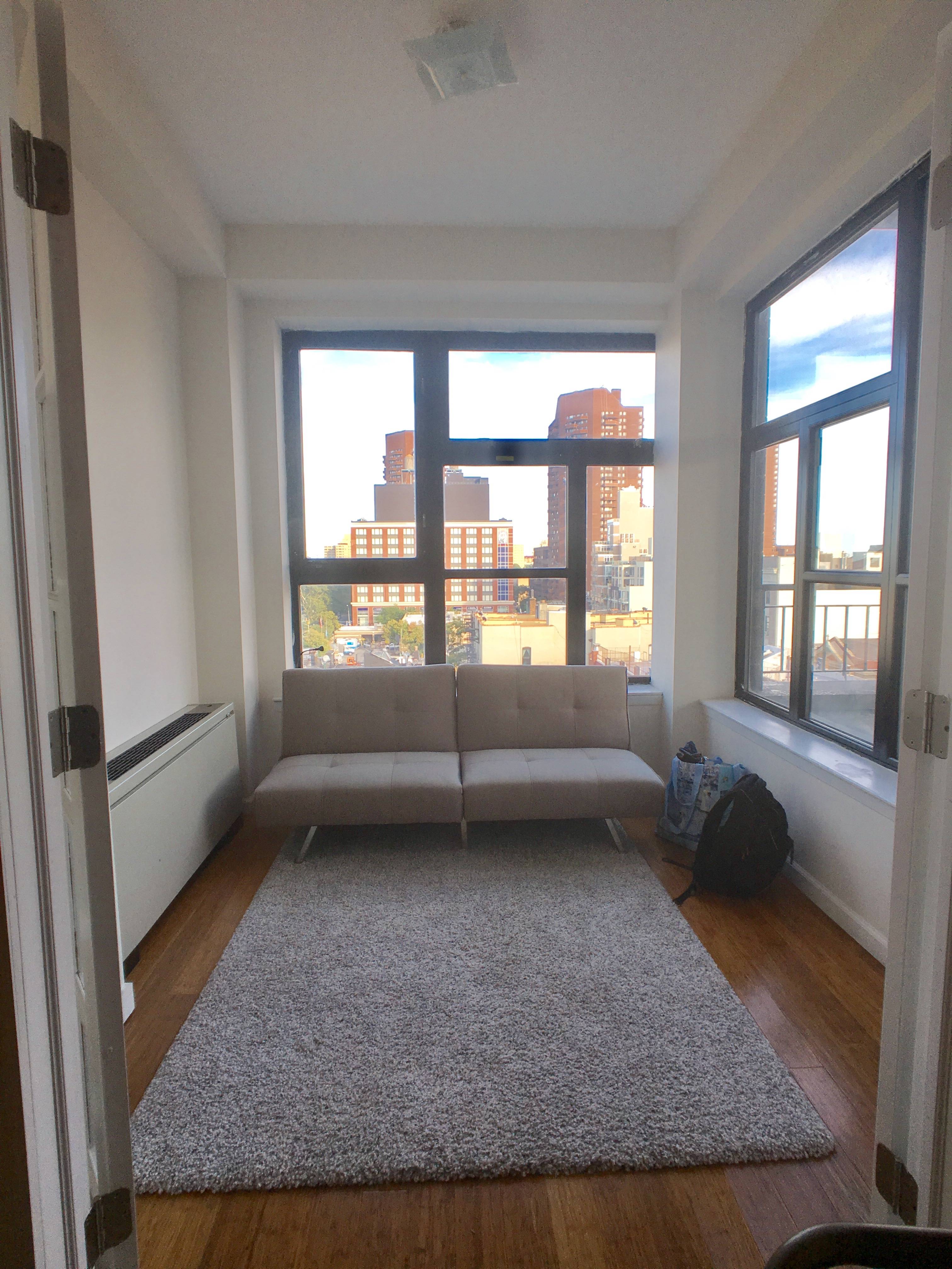 Stunning bright penthouse two bedroom with private terrace in East Harlem