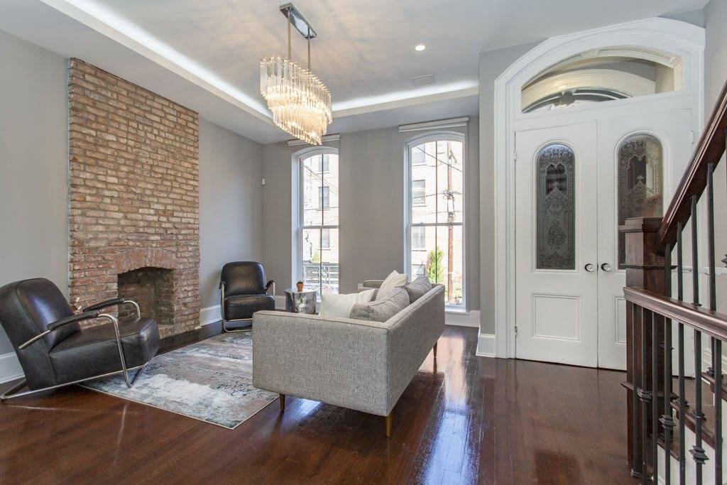 Gut renovated brownstone completed in 2016 in one of the most sought after neighborhoods in Jersey City Downtown