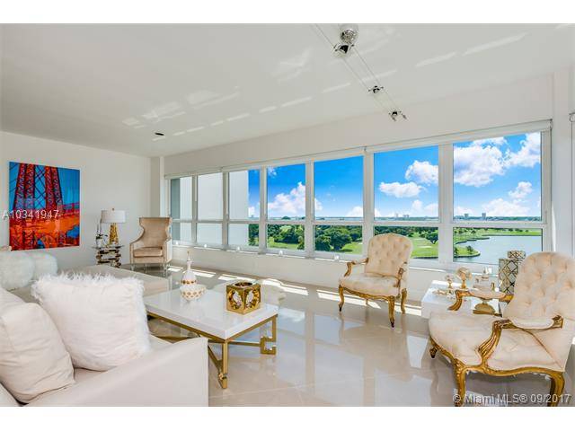 DAZZLING MiMo waterfront icon PH on southernmost point of desirable Bay Harbor Islands