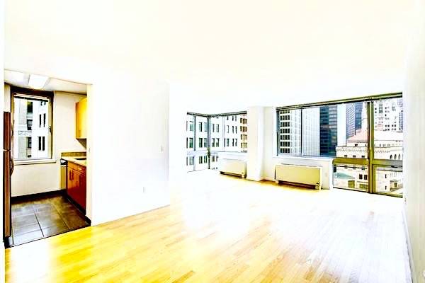 Beautiful 2 BR in Prime FiDi ~ Balcony ~ Lots of Amenities ~ 1200 Sq. Ft ~ No Fee!