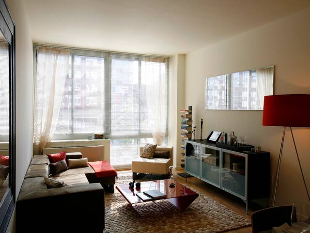 Giant East Village 1 Bed Luxury Building with W/D in unit