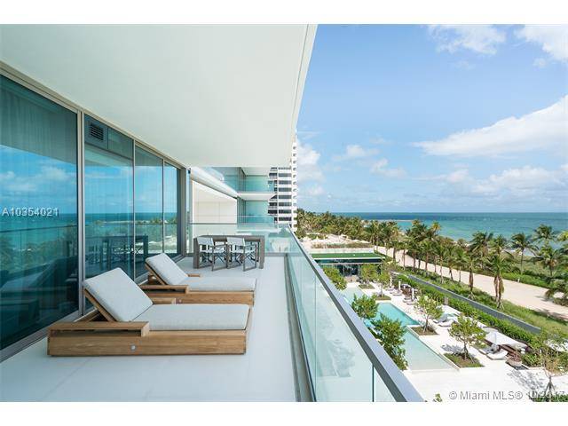 STUNNING DIRECT OCEAN VIEWS FROM THIS FULLY FURNISHED 2 BEDROOM 2 BATH RESIDENCE AT OCEANA