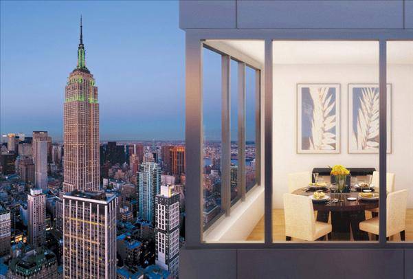 Breathtaking Chelsea 2 Bedroom Corner  Apartment with Insane Views of the Empire State building !!