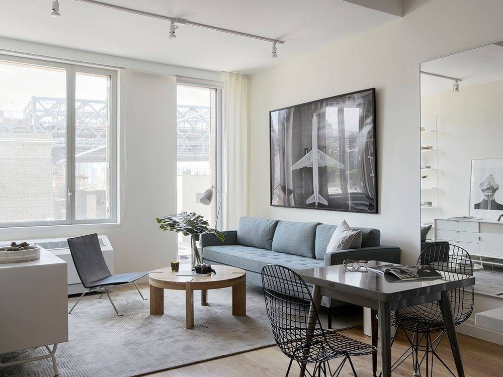 Giant Luxury 1 Bed in Williamsburg with Private Terrace and W/D in Unit