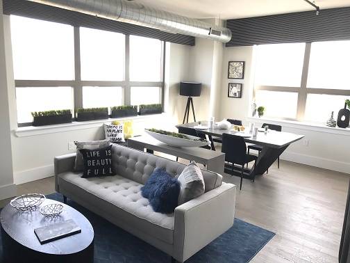 No Fee 1 Bed! Soho Lofts Jersey City! Concierge, Gym, Pool, Shuttle to PATH, Parking, and NYC views!