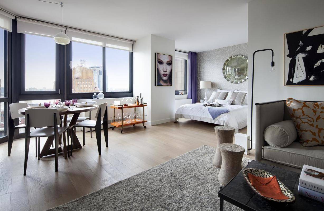 High Floor Luxury Studio Apartment In Tribeca