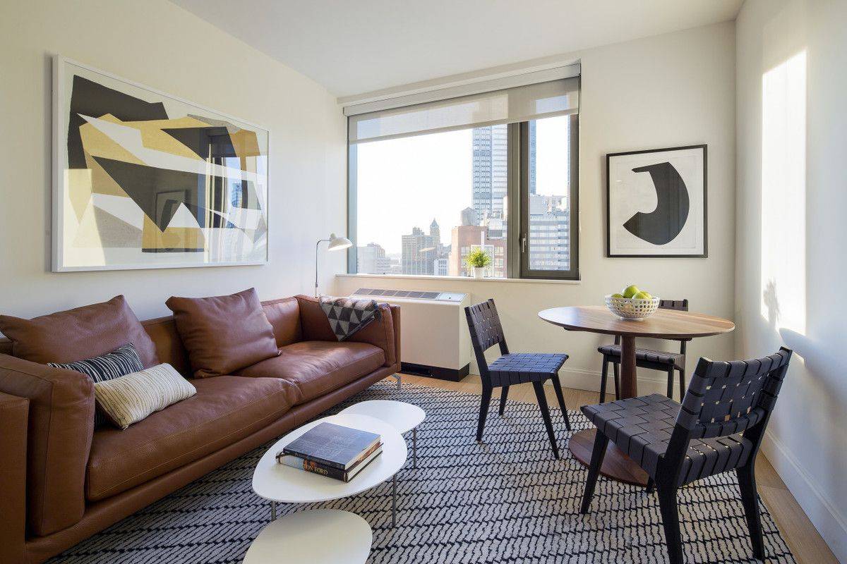 Luxury Brooklyn 1-Bedroom Apartment With Huge Windows