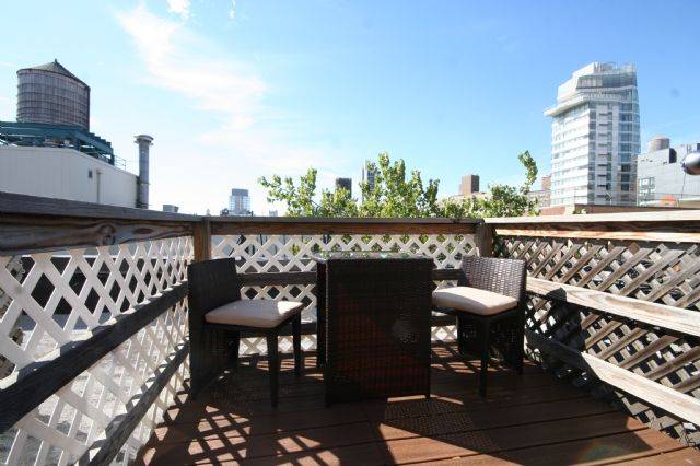 Penthouse Duplex 2-Bedroom Apartment in East Village With Private Roof