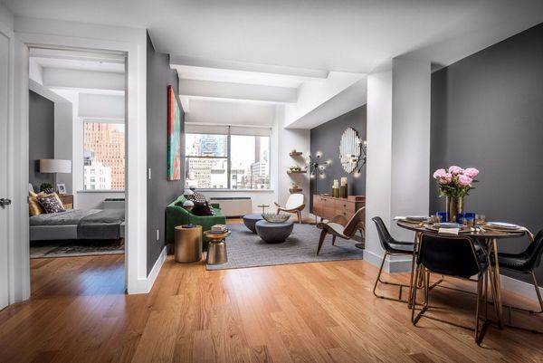Convertible Two Bedroom with massive living room in Tribeca No Fee