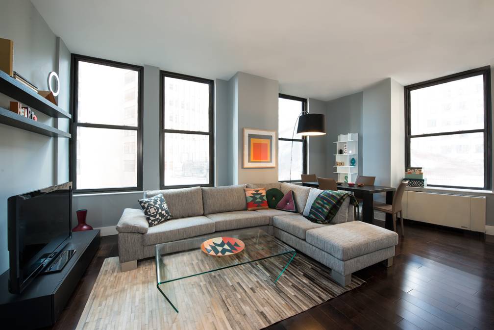 Modern 1 Bed/1 Bath FIDI Apartment with Gym, Playground & Rooftop  - Call 917.912.2377