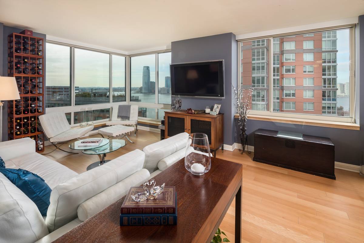 No Broker Fee!!!   Limited Time Only!!!    Best Battery Park City 2 Bedroom Apartment with 2 Baths featuring a Fitness Center and Garden
