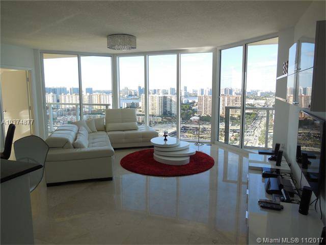 Nicely Furnished and fully equipped unit located on the 30th floor of La Perla Condominium