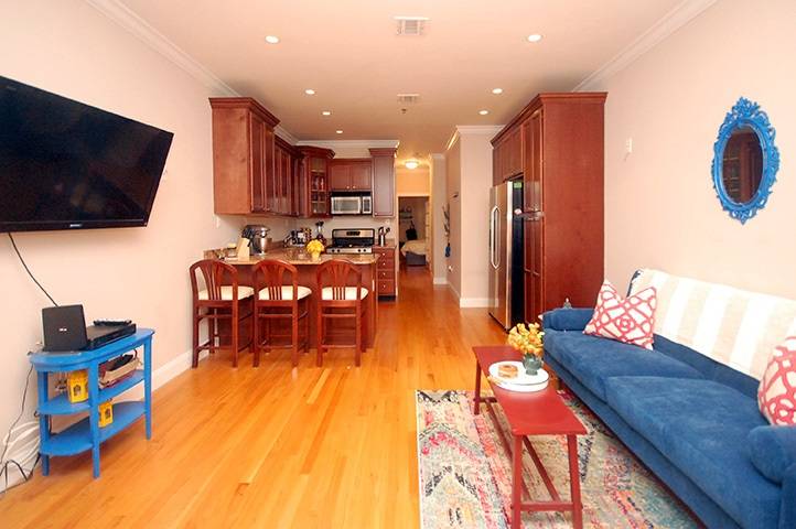 Welcome home to this beautiful 2 Bedroom/1 Bath condo in the heart of Midtown Hoboken