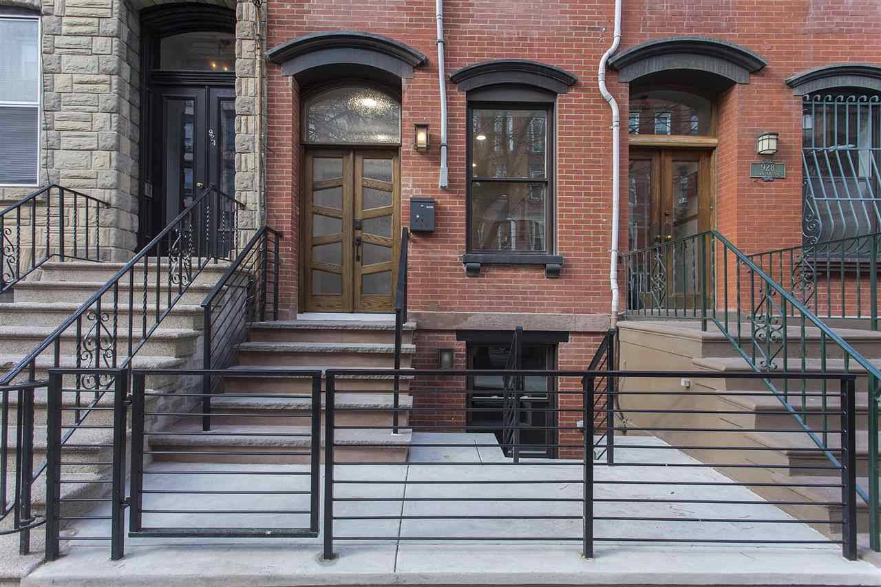Completely renovated 4-story single-family townhome located in desirable uptown Hoboken