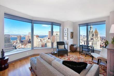 No Broker Fee + 1 Month Free Rent!!!  Limited Time Only!!!   Marvelous Financial District 2 Bedroom Apartment with 2 Baths featuring a Pool and Fitness Center