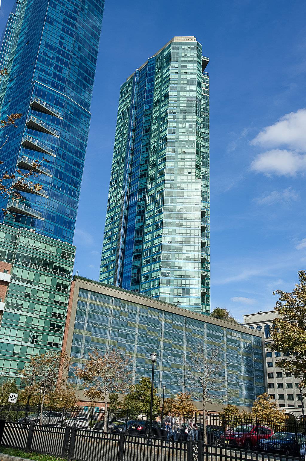 Luxury 1BR/1.5BA Penthouse in premier Paulus Hook high rise 77 Hudson