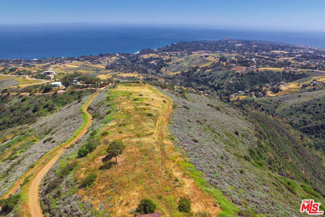 The perfect location for your Malibu hillside home with hawkeyed views of the Pacific Ocean