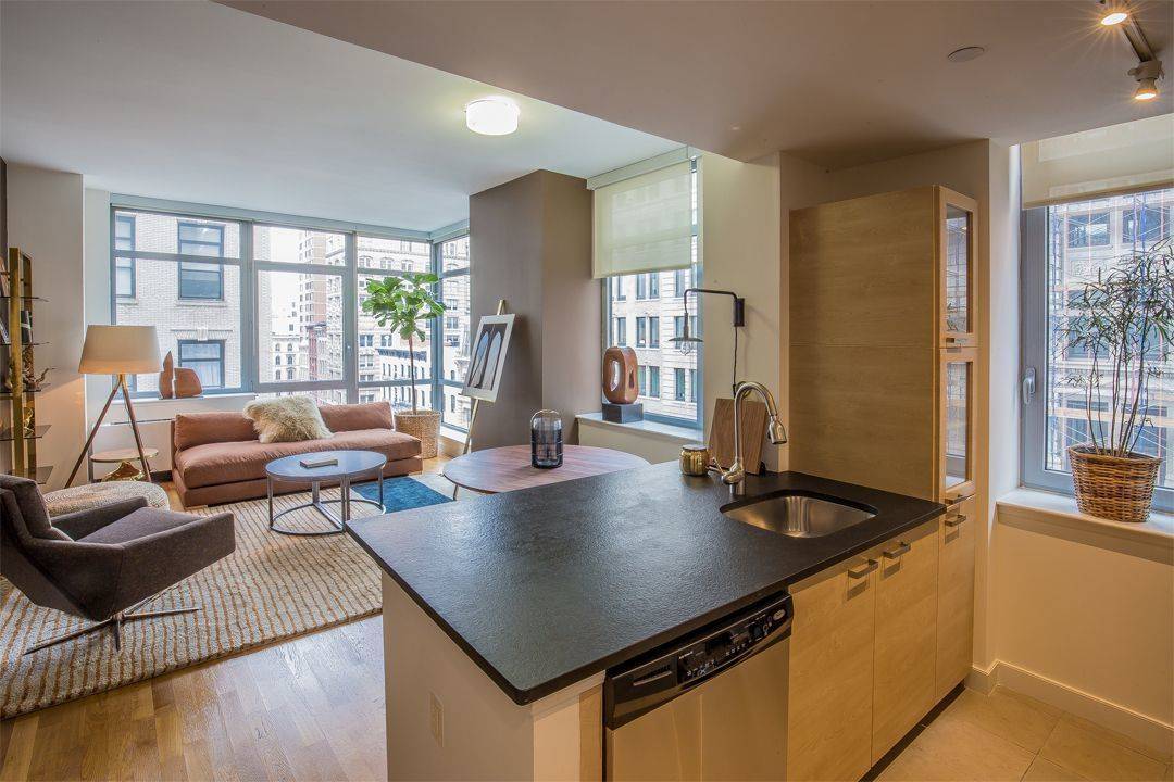 Modern Two Bedroom Residence in Luxury Tribeca Building