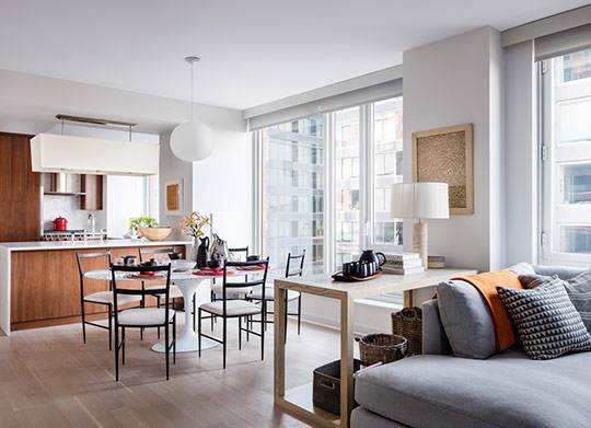 Exquisite Tribeca 2 Bedroom Apartment with 2 Baths featuring a Landscaped Courtyard and Rooftop Veranda