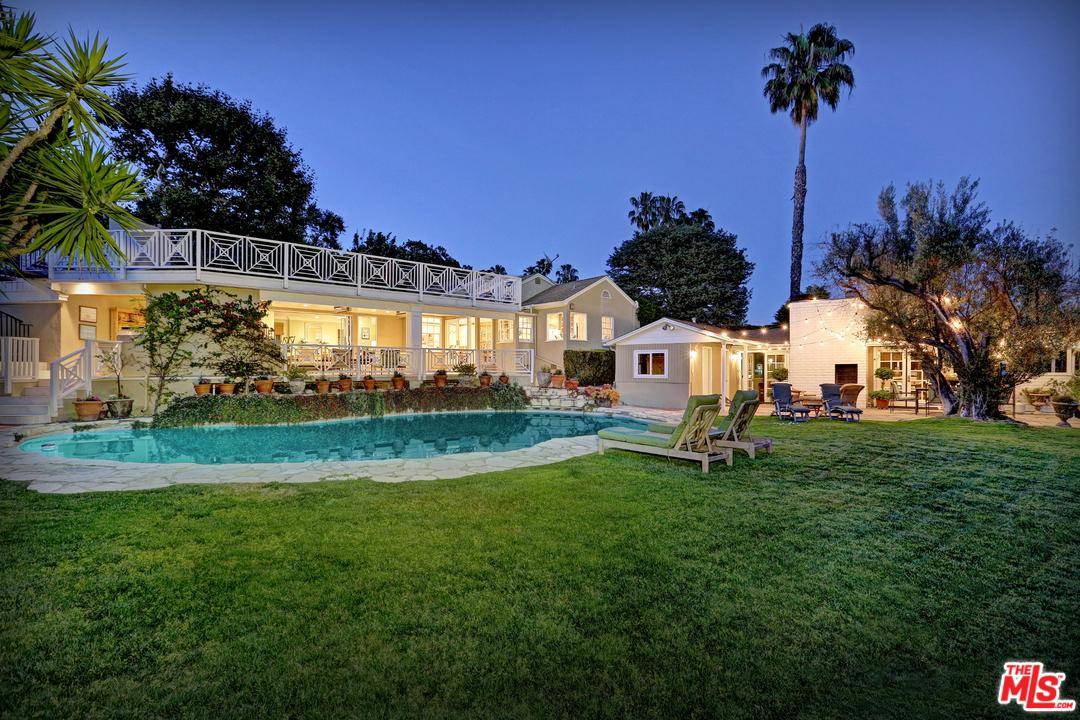 Live your California dream in this exquisite traditional style home in Bel Air