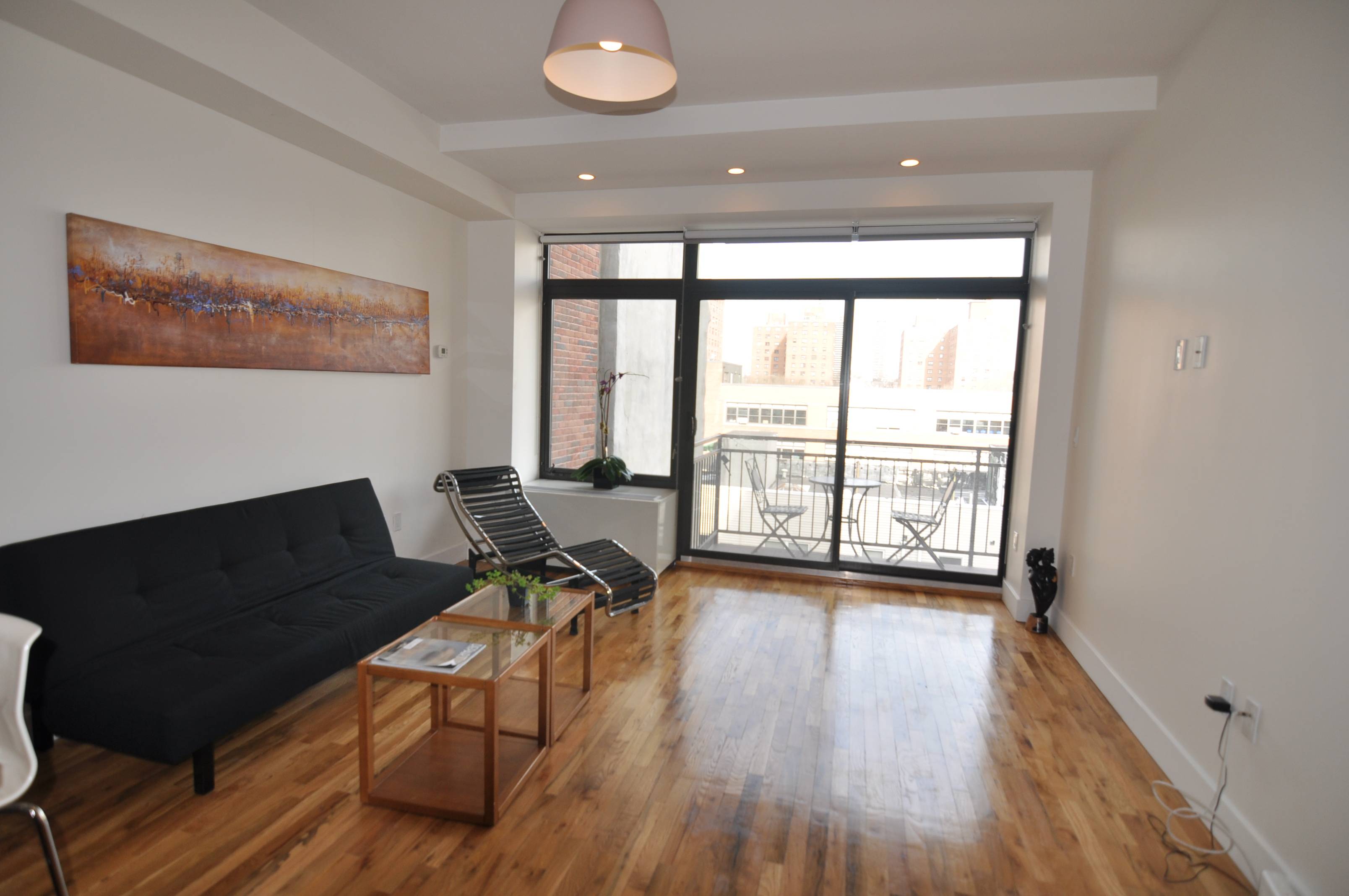 Sunny Furnished one bedroom  with private balcony
