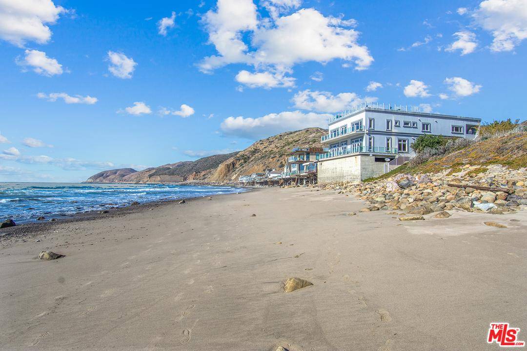 Supremely positioned on one of Malibu's most pristine beaches
