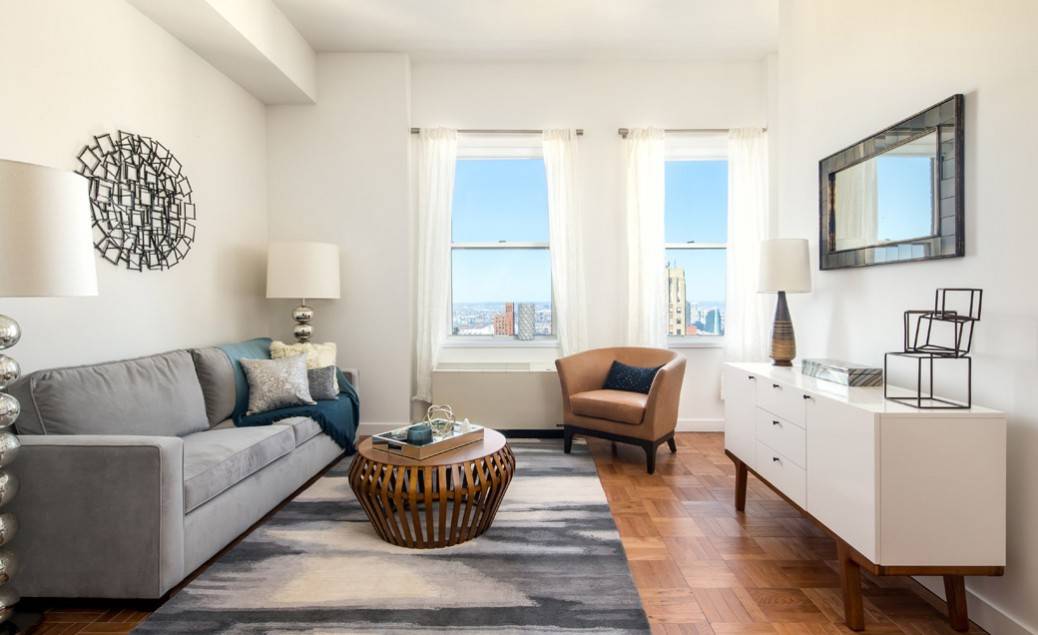 NO FEE!! LUXURY 1 BEDROOM!! FITNESS CENTER & ROOF DECK!! FINANCIAL DISTRICT!!