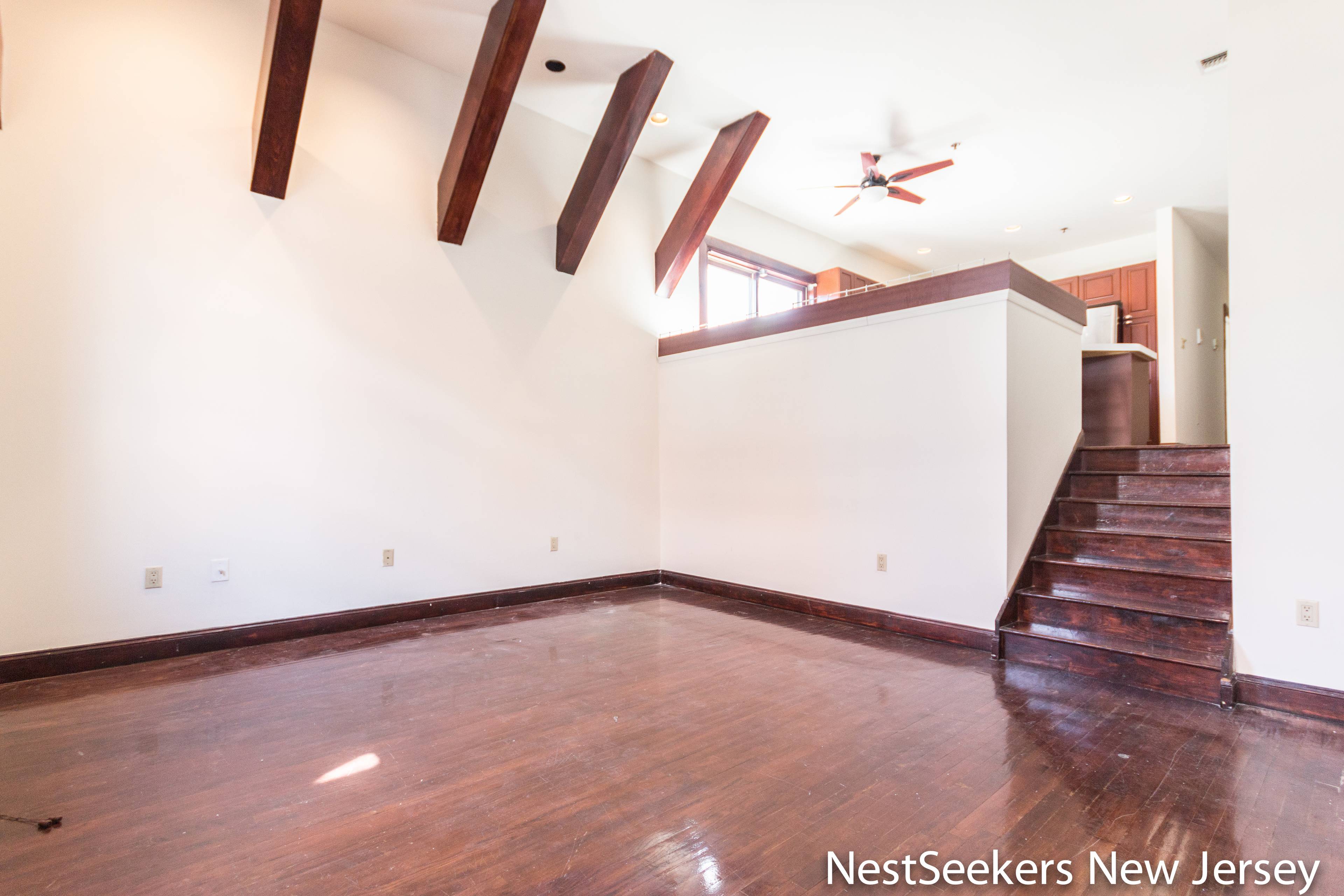 Stunning 3BR/2BA Loft Apartment in PRIME Downtown Hoboken!  Mins to Lightrail, Path Station, Washington!  W/D In Unit!