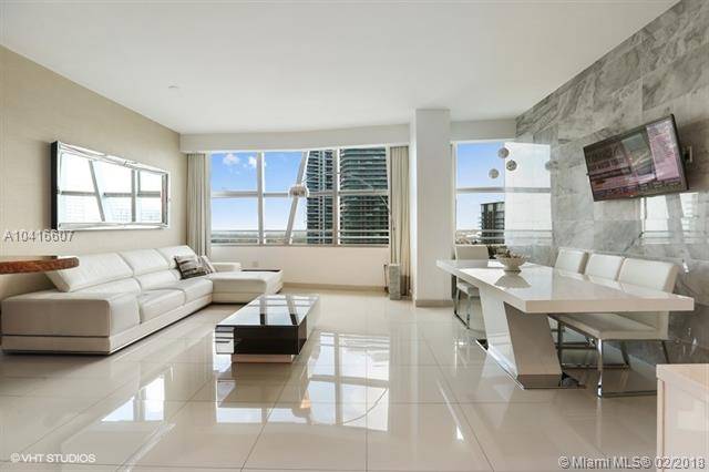 Enjoy unsurpassed Biscayne Bay and Brickell Skyline views from the 26th floor