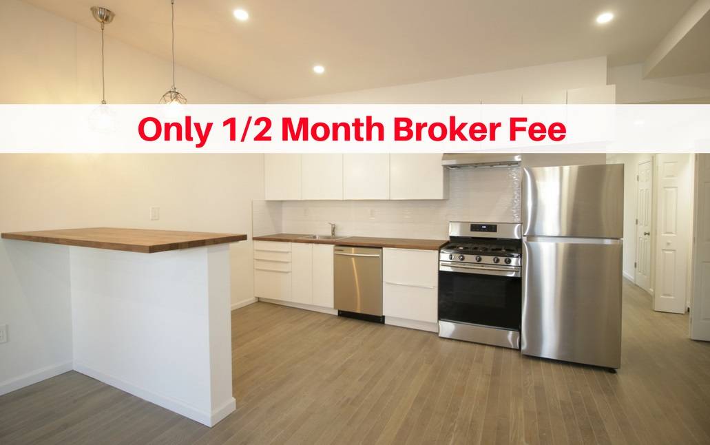 Only 1/2 month fee - 3 BR New Jersey