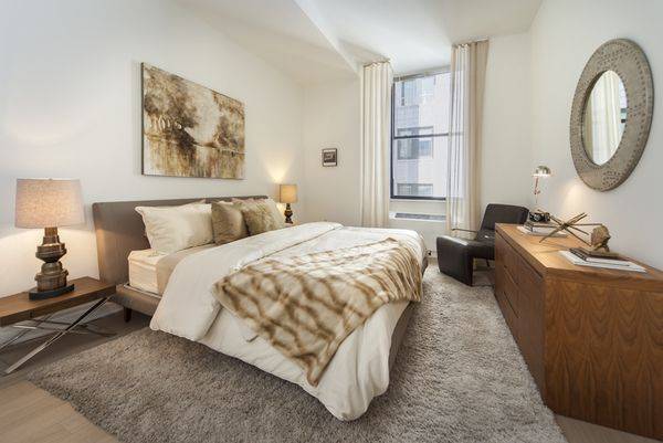 Incredible, NO FEE, 1 Bed Apartment with W/D in Unit in New Financial District Building