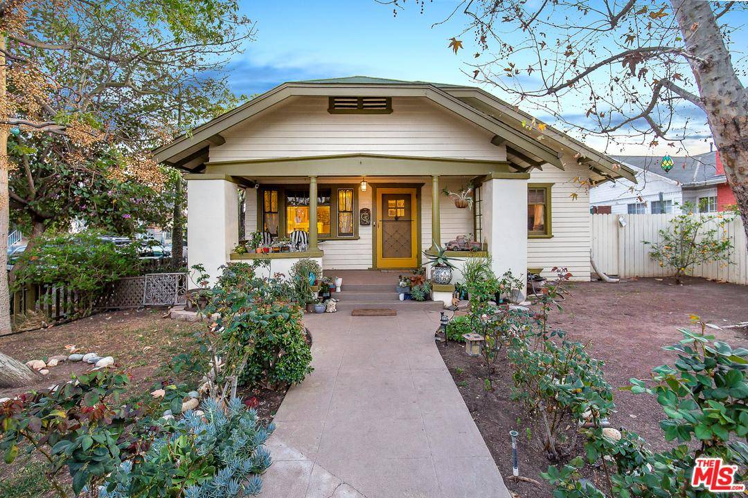 Loaded with charm at every turn stands this classic California Bungalow