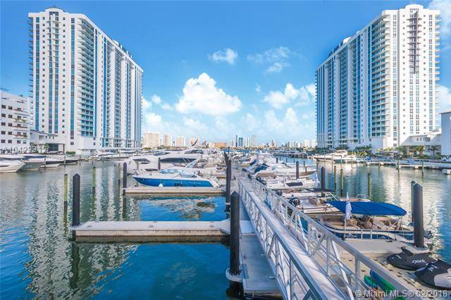 Beautiful dual master unit facing private marina - MARINA PALMS RESIDENCES S 2 BR Highrise Florida