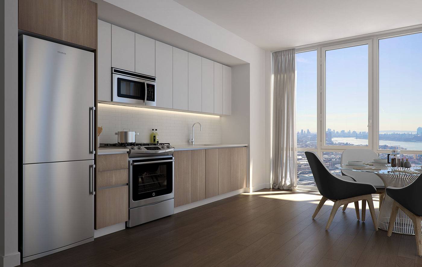No Broker Fee + 1 Month Free Rent!!!  Limited Time Only!!!   Marvelous Long Island City 1 Bedroom Apartment with 1 Bath featuring a Rooftop Deck and Swimming Pool