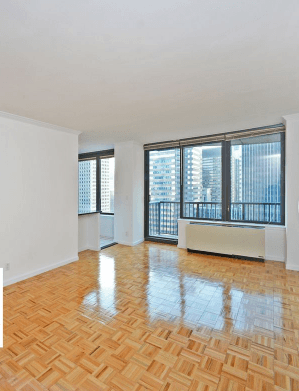 MIDTOWN EAST: PRIVATE BALCONY - LARGE ONE BEDROOM - NO FEE