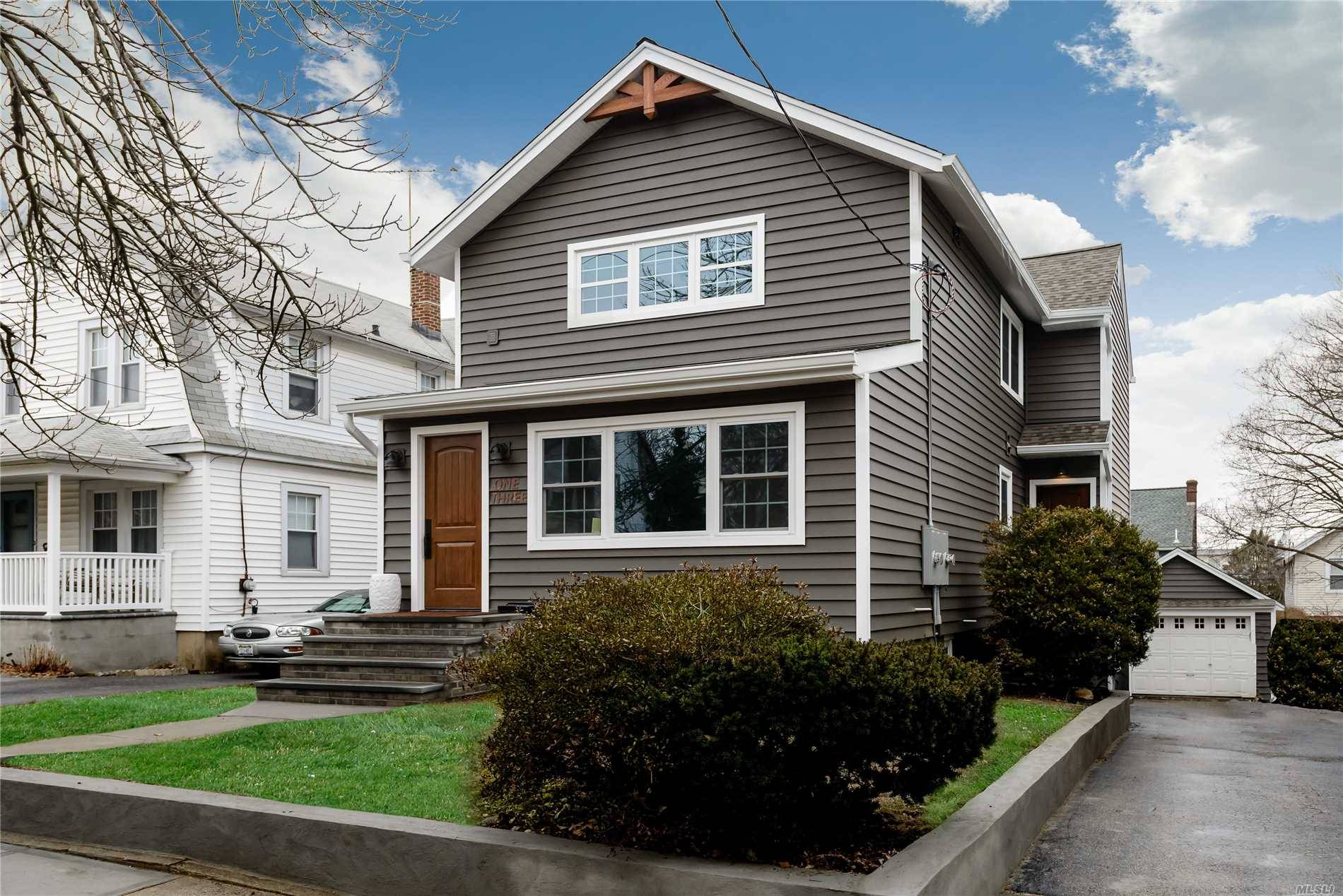 Completely Renovated 2 Family Using The Finest Materials, Open Floor Plan With Hip Urban Feel.