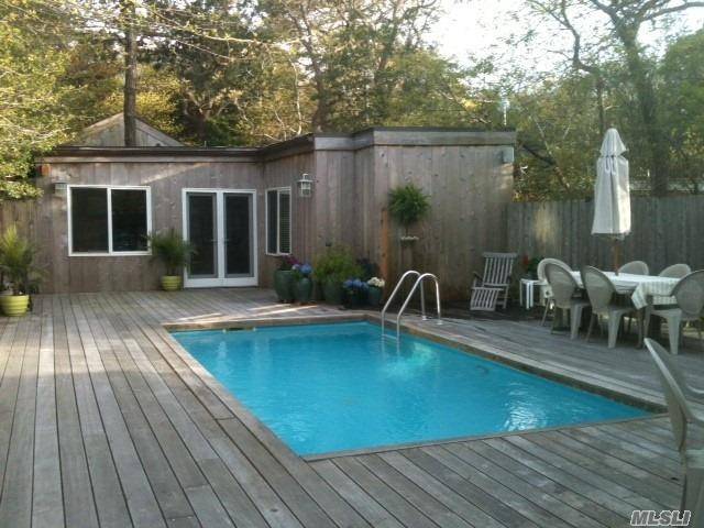 Nestled In The West Side Of Fire Island Pines For Complete Privacy, This 3 Bedroom Plus Studio Apartment Shares A Beautiful Pool Deck With Ample Sun.