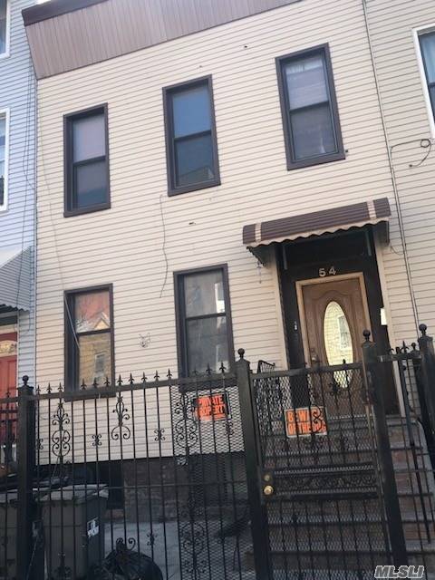 Centrally Located In Prime Developing Bushwick, A 2-Family 20X48 Build Is Yours For The Taking
