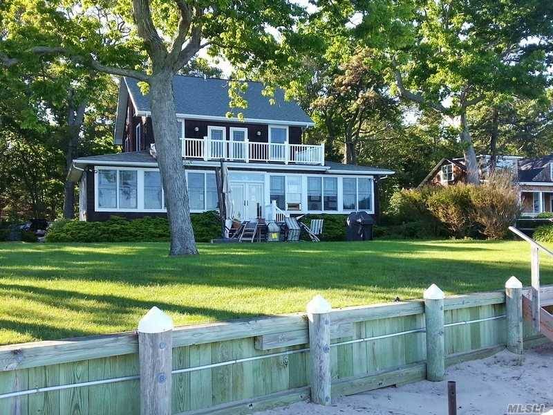 Lovingly Restored Peconic Bay Front Victorian With Incredible Views And Bay Breezes.