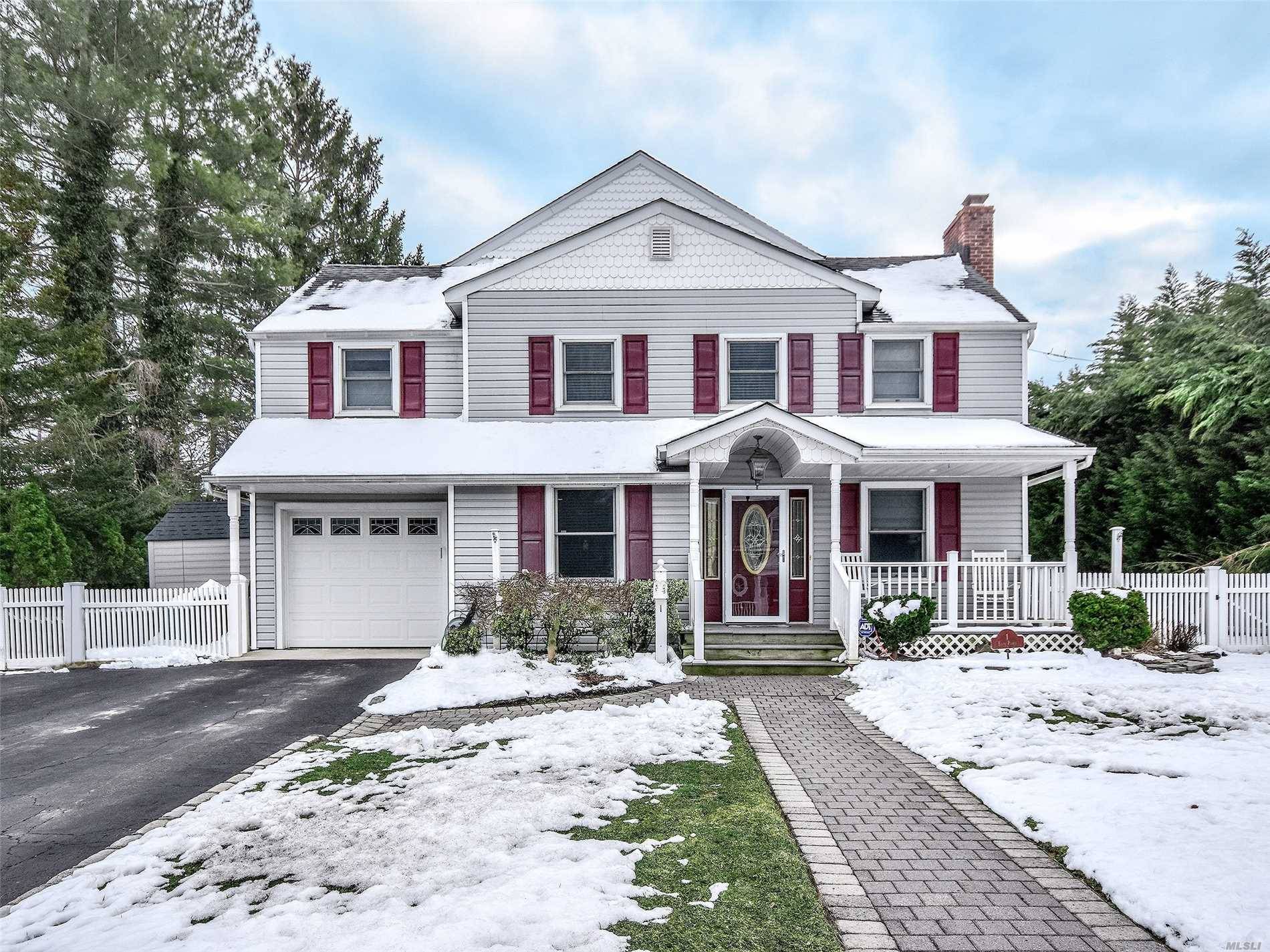 Picture Perfect Impeccably Maintained 4 Bedroom, 2 Full & 2 Half Bath Colonial With All The Modern Amenities Today's Buyers Are Looking For.