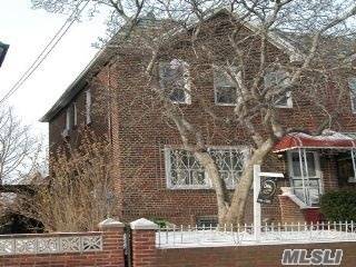 Solid Brick, Legal 2 Family, Semi Detached With Finished Basement, Ose.