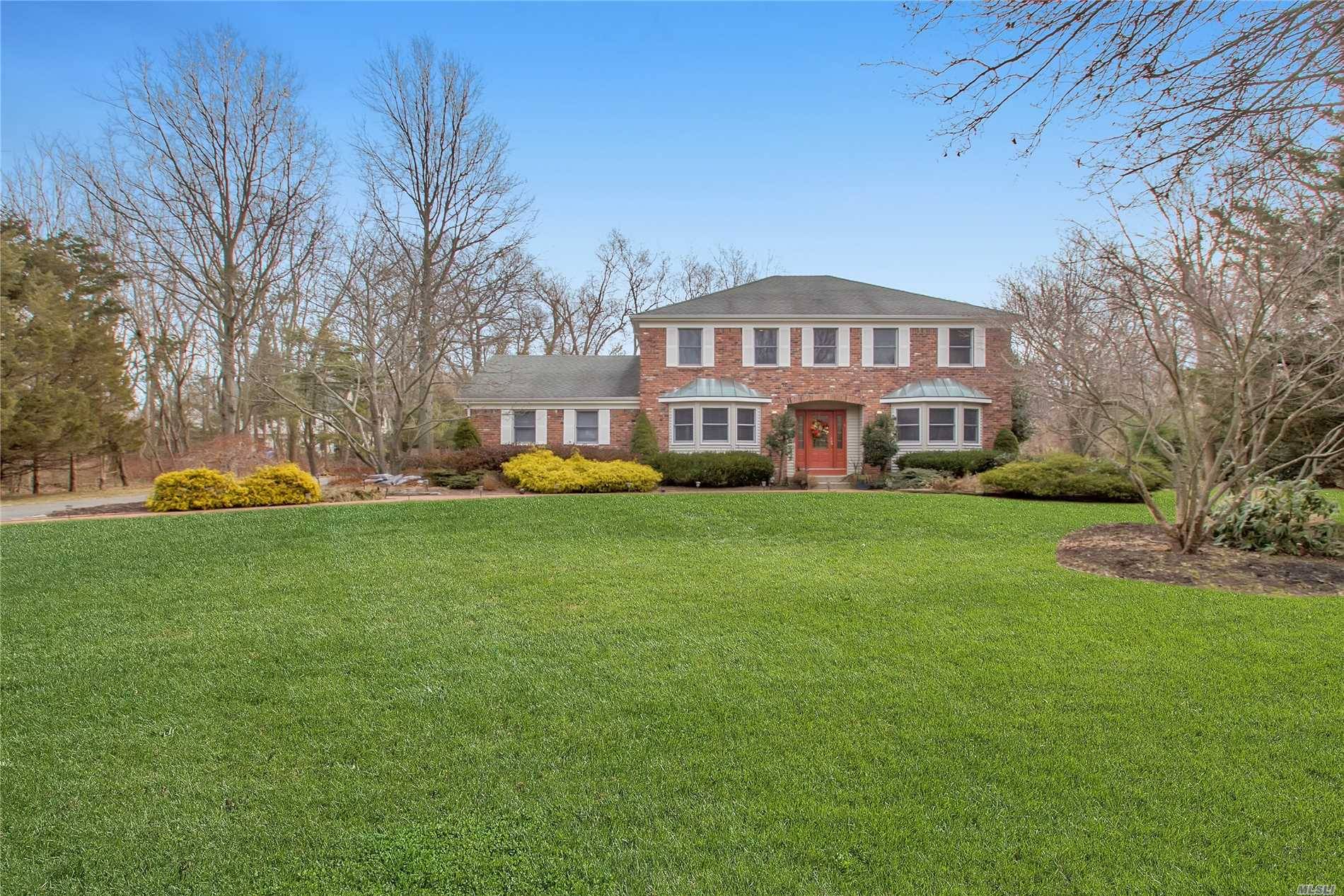 Stately Strong's Neck Brick Colonial On A Private Cul-De-Sac-Generous Size Rooms-Hardwood And Porcelain Floors-Kitchen With Granite Counter Tops/S.