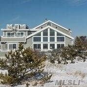 Lose Yourself In Spectacular Panoramic Views Of Both The Ocean And Bay In This 5 Br , 5 Bath Oceanfront Home In Westhampton Beach.
